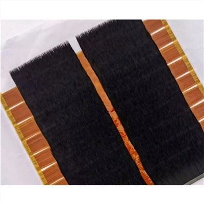 Extensão de cílios semiacabados